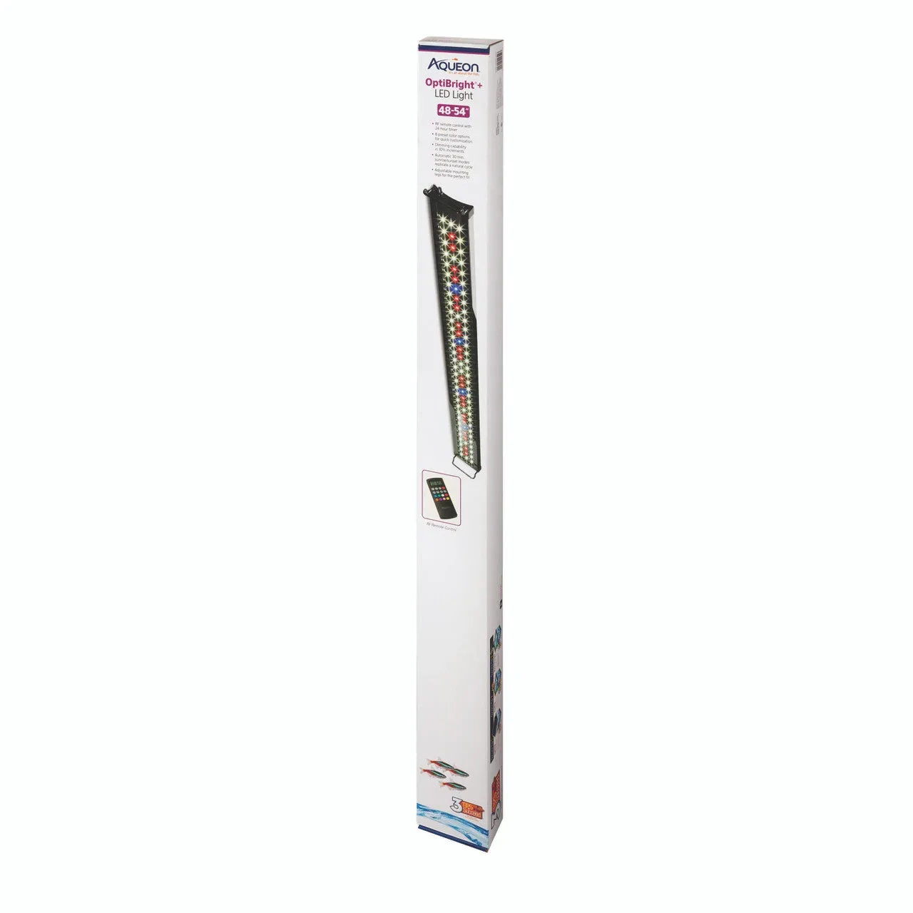 Aqueon LED OptiBright Plus + Light Fixtures 48-54 Inches (D)