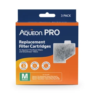 Aqueon PRO Replacement Filter Cartridges Medium, 3-Pack