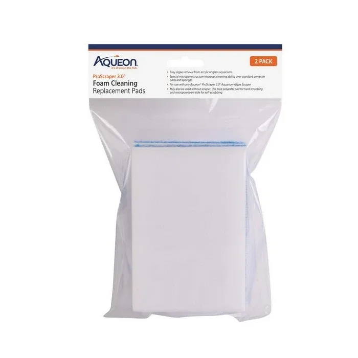 Aqueon ProScraper 3.0 Replacement Foam Pad 2pk