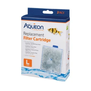 Aqueon Replacement Aquarium Filter Cartridges Large - 3 ct