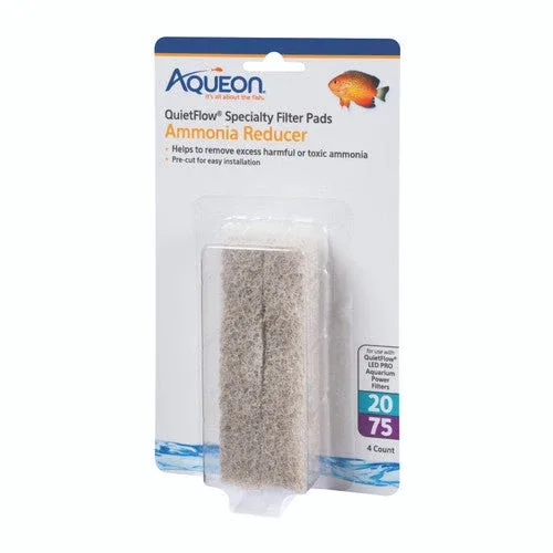 Aqueon Replacement Specialty Filter Pads Ammonia Reducer 20/75 - Image 2