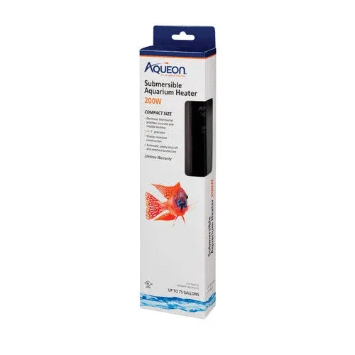 Aqueon Submersible Aquarium Heater, 200 Watts, Up to 75 Gallons - Image 2