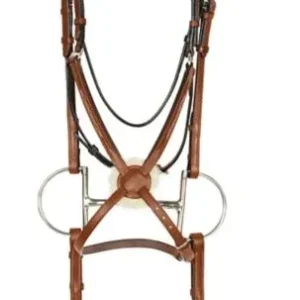 Aramas Fancy Raised Padded Figure-8 Bridle with Ru