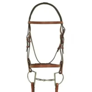 Aramas Plain Raised Padded Bridle with Raised Rubb