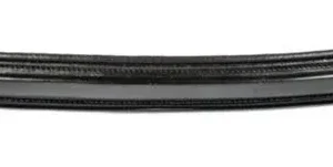 Aramas Sq Raised Padded 3/4in Browband Black Full