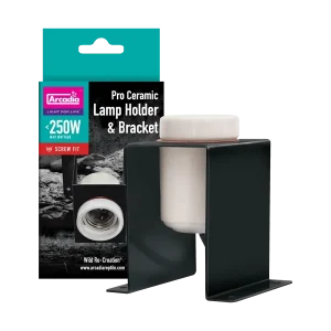 Arcadia Pro Ceramic Lamp Holder & Bracket