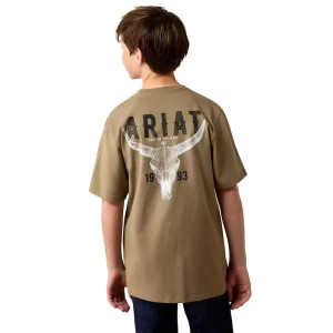 Ariat Boy's Fallen Rock Best Longhorn Tee Shirt