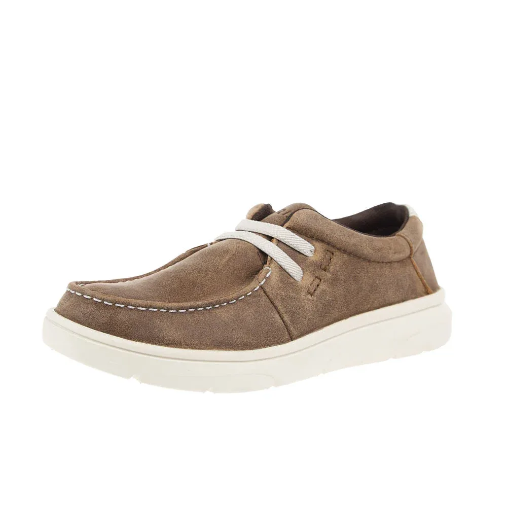 Ariat Kid's Hilo Brown Bomber Casual Shoe