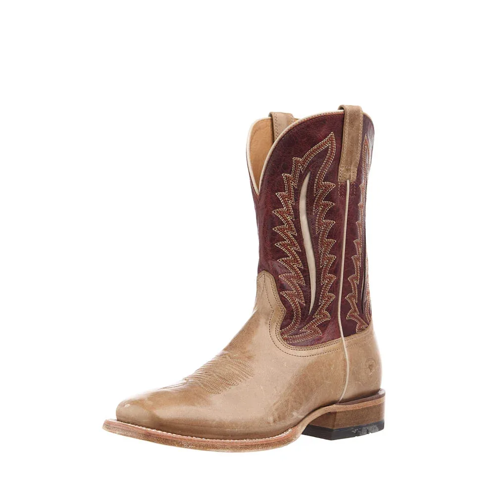Ariat Men's Gage Faded Carmel Vamp 11in Fired Brick Top
