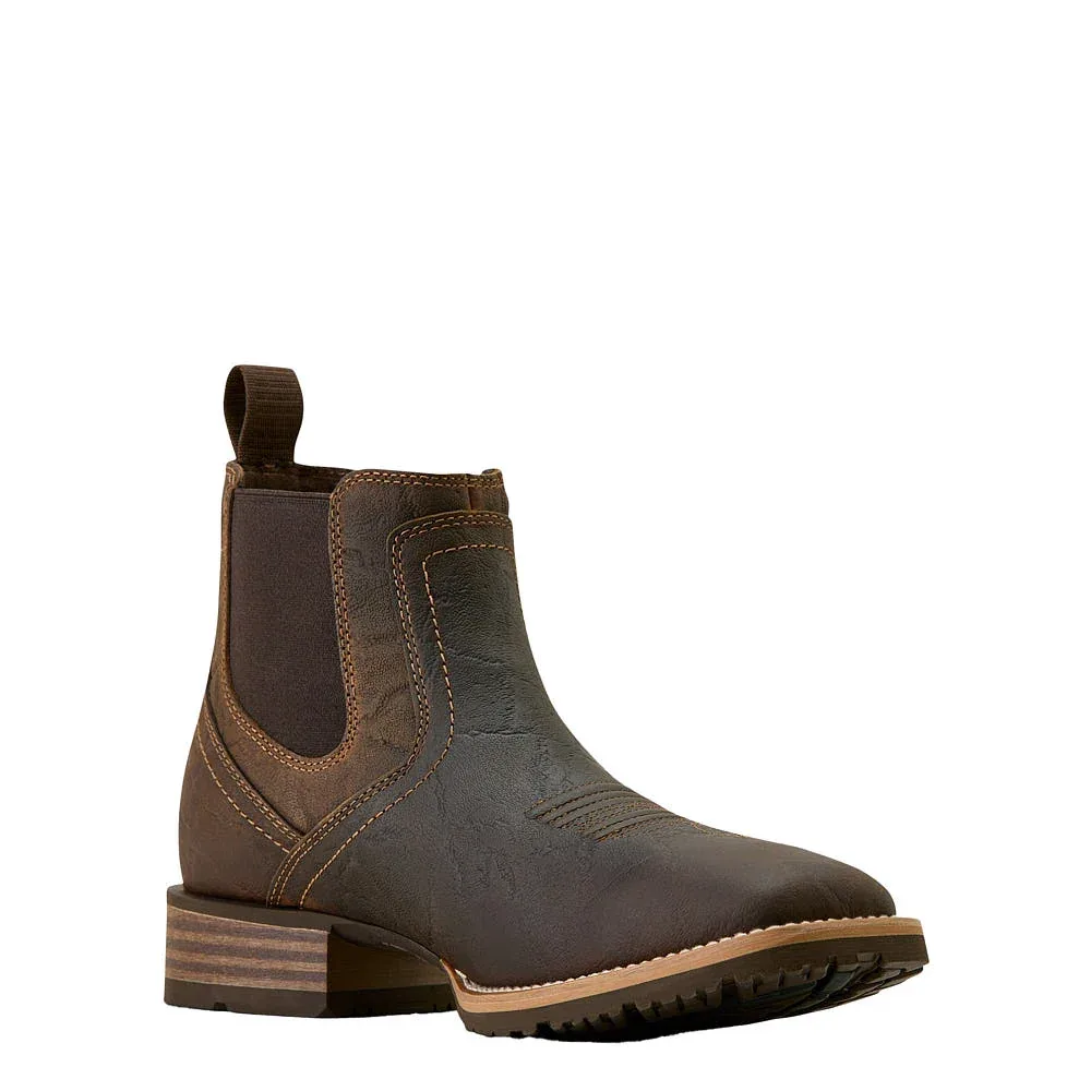 Ariat Men's Hybrid Low Boy Warm Brown Elephant Print