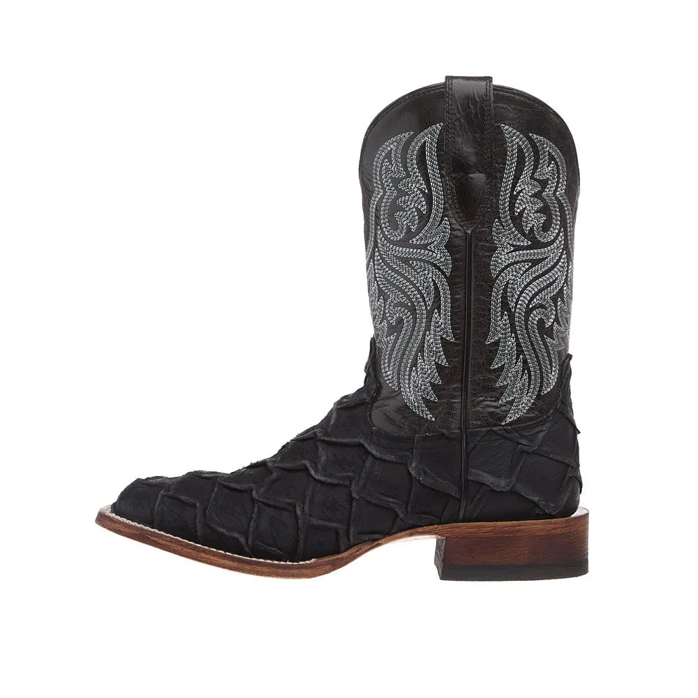 Ariat Men's Riverside Black Bass Print 11in Bayou Black Top - Image 2