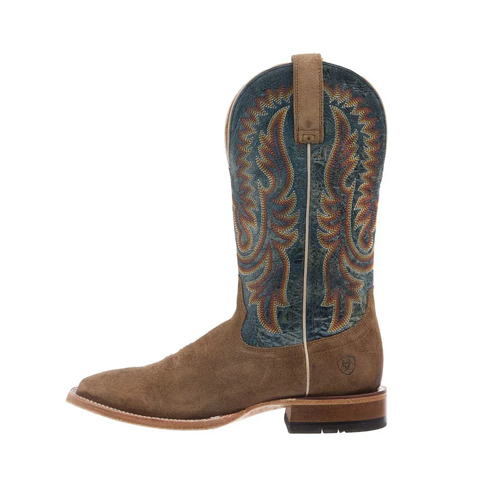 Ariat Men's Slatewood Timber Tan Roughout 13in Electric Wave Top - Image 2