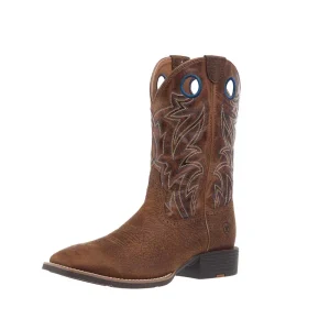Ariat Men's Sport Sidebet Toasted Grain Vamp 11in Dark Tan Top