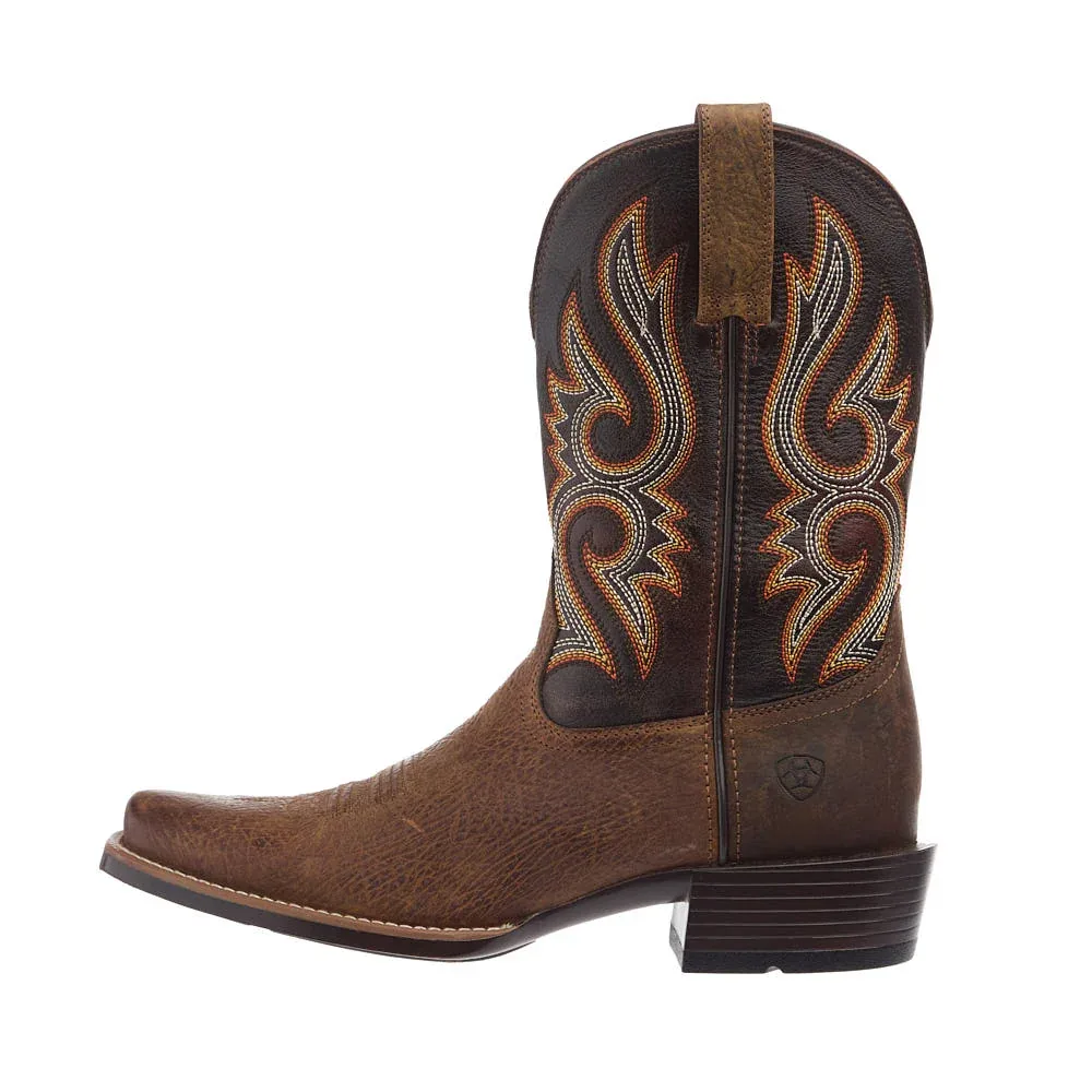 Ariat Men's Stonebrook Earth Vamp 11in Spiced Papaya Top - Image 2