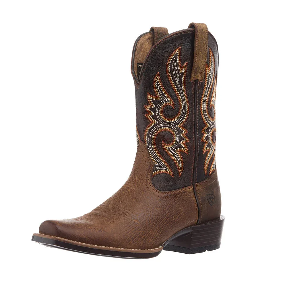 Ariat Men's Stonebrook Earth Vamp 11in Spiced Papaya Top