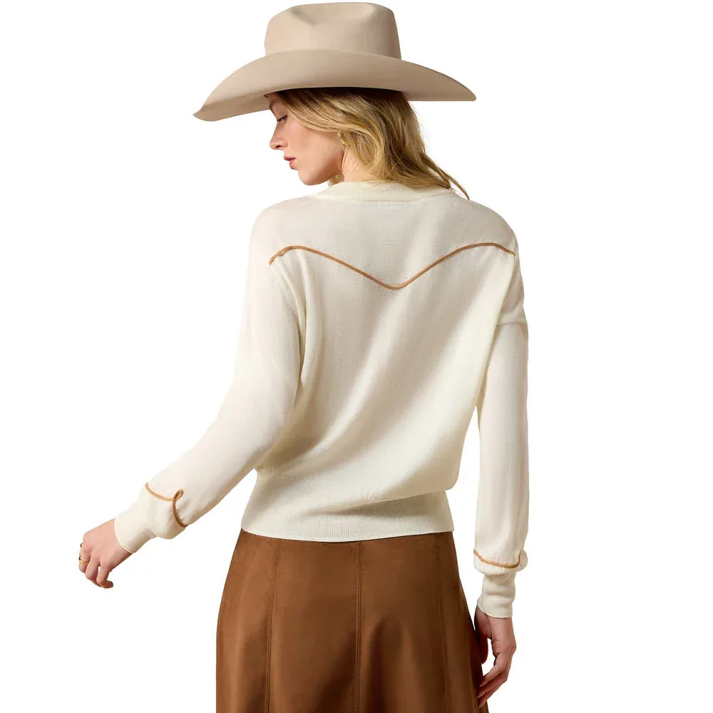 Ariat Women's Coconut Milk Dolly Cardigan - Image 2