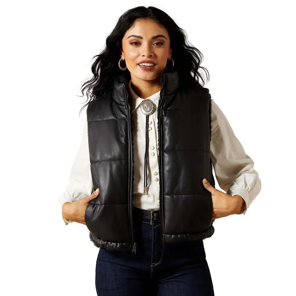 Ariat Women's Echo Black Reversible Vest