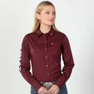 Ariat Women's Kirby Stretch Zinfandel Top