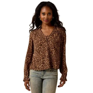 Ariat Women's Ruth Leopard Top