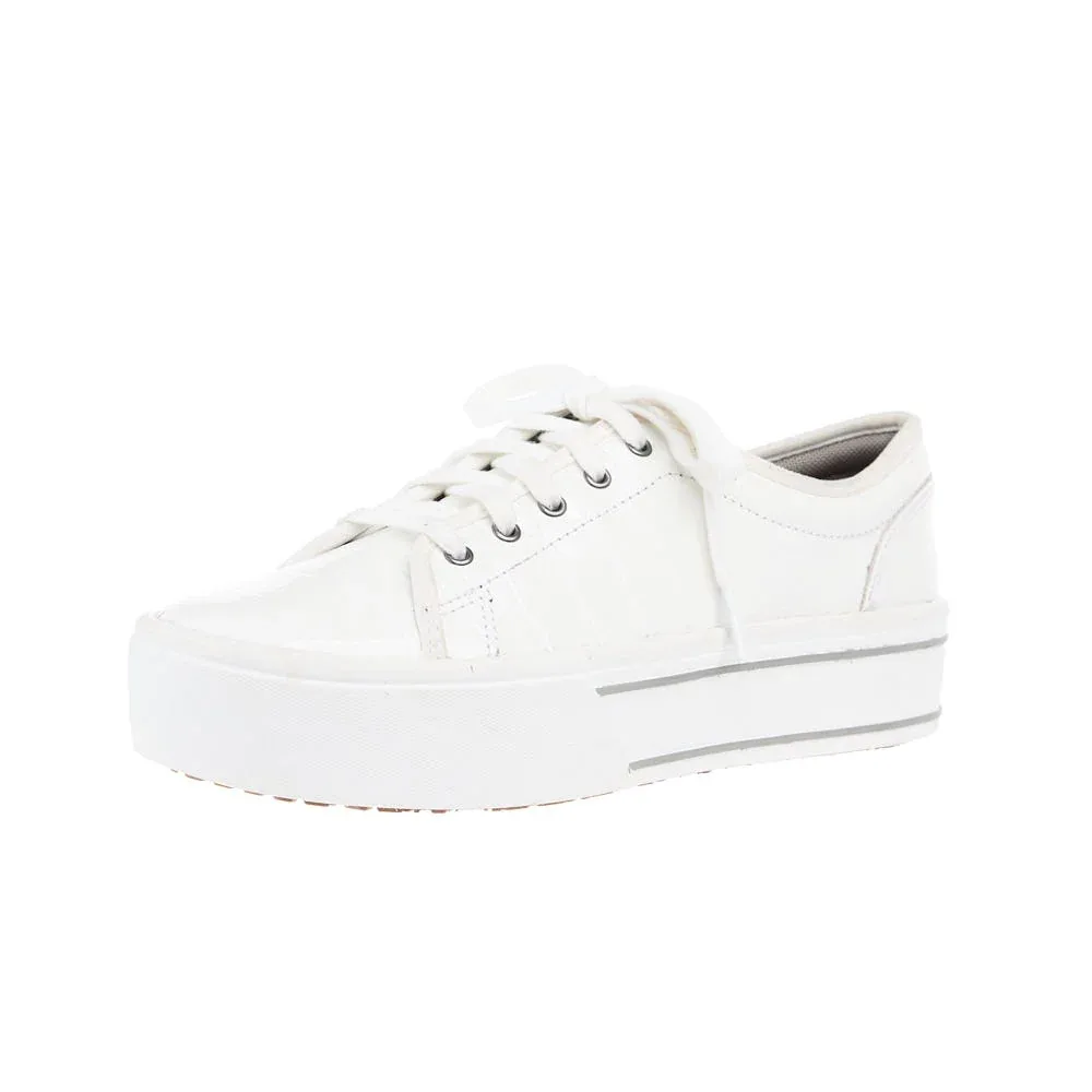 Ariat Women's Skylar Patent White Croc Print Lace Up