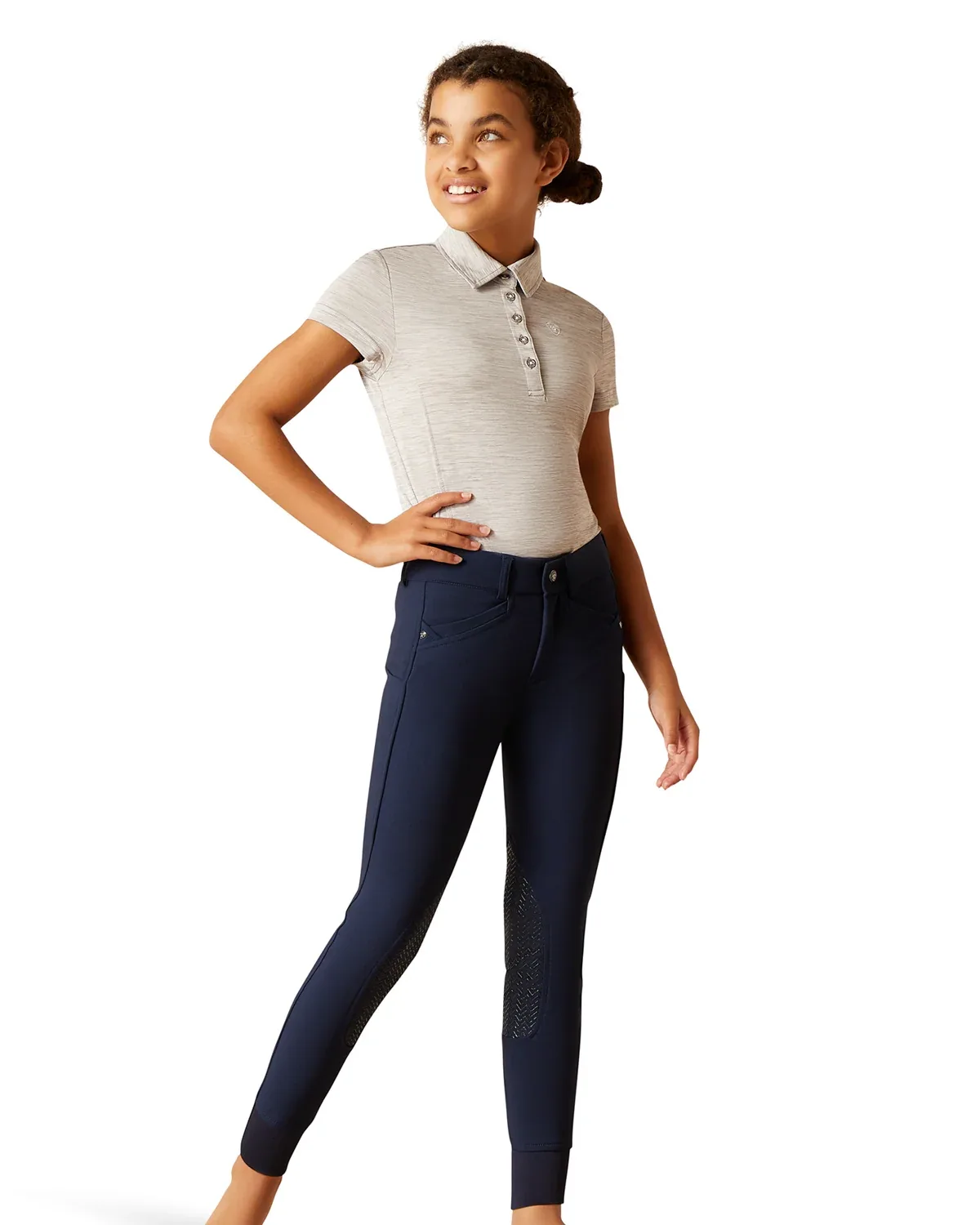 Ariat® Youths’ Prelude Knee-Patch Breech 2.0 - Image 2