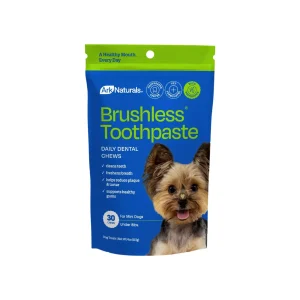 Ark Naturals Brushless Toothpaste Dental Chews for Dogs