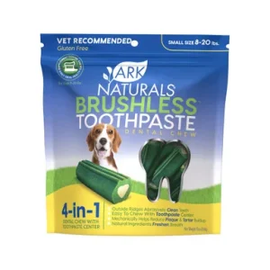 Ark Naturals Brushless ToothPaste Dog Dental Chew Treat