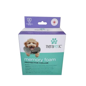 Arlee Pet Products TheraPetic Memory Foam Protective Collar Charcoal 10 - 15 in