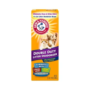 ARM & HAMMER Cat Litter Deodorizer Double Duty, 30 oz