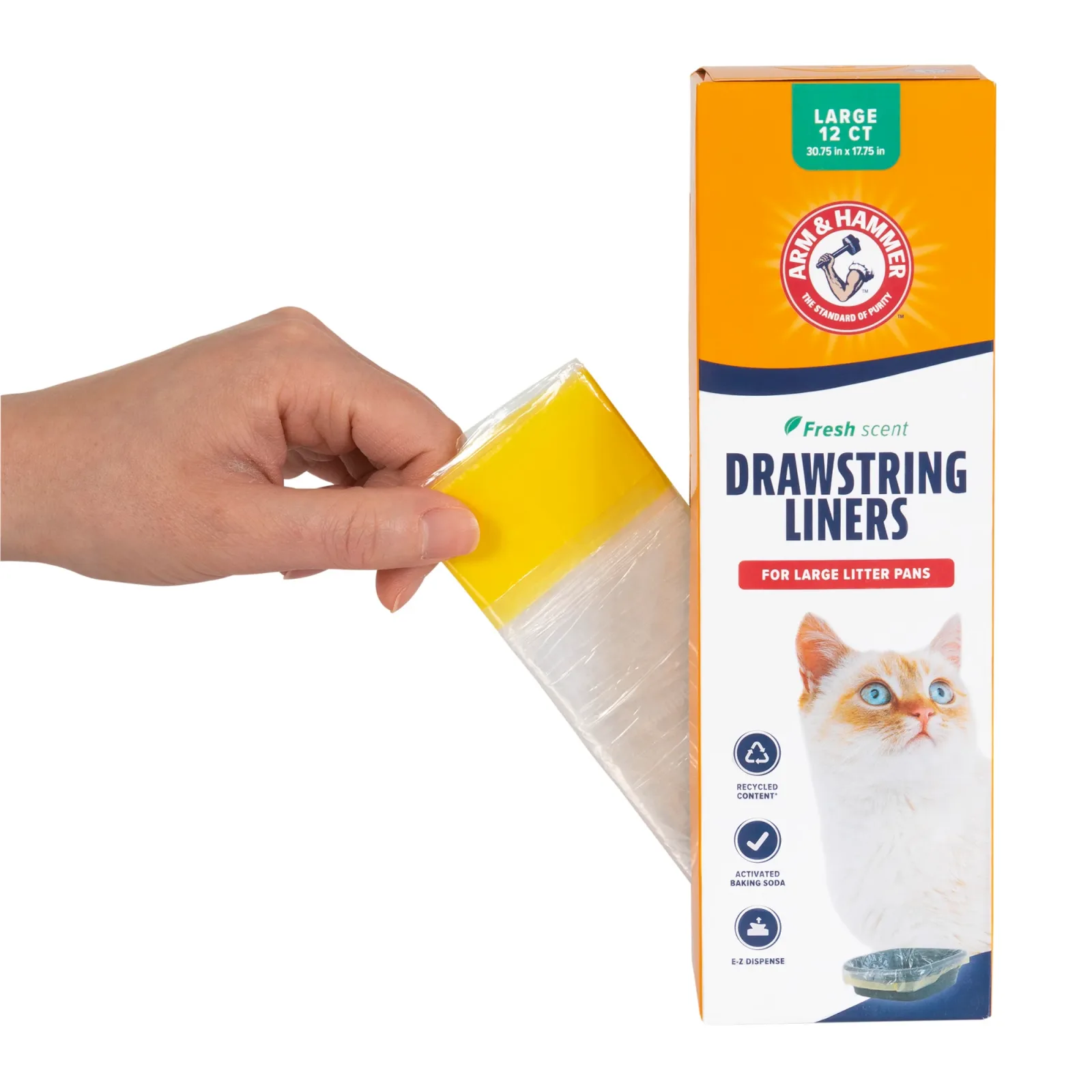 Arm & Hammer Drawstring Cat Litter Pan Liners - Image 2