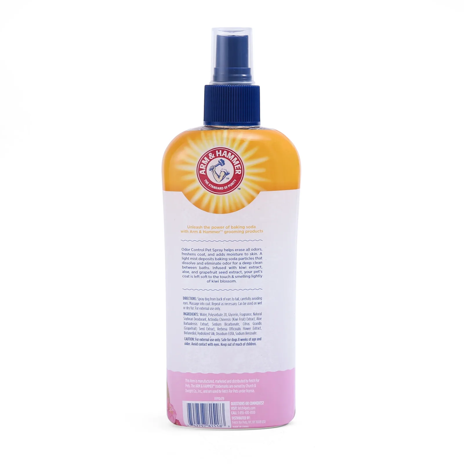 Arm & Hammer for Pets Super Deodorizing Spray for Dogs | Best Odor Eliminating Spray for All Dogs & Puppies | Fresh Kiwi Blossom Scent That Smells Great, 8 Ounces - Image 2
