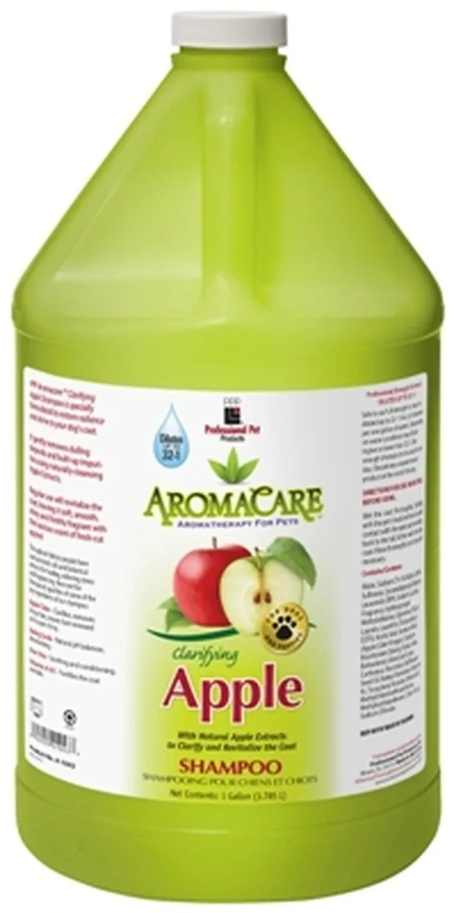 AromaCare Clarifying Apple Dog and Puppy Shampoo, 1 Gallon