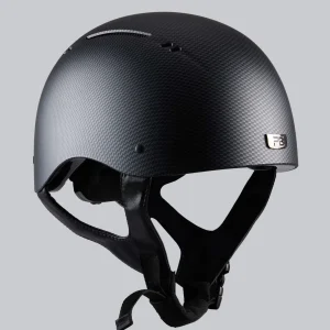 Artemis Matte Jockey Skull Carbon Shield Black