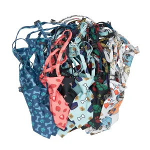 Assorted Pet Neck Ties, Various Sizes, 20 Pack