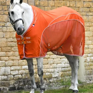 Atlas Mesh Horse Cooler Rug Burnt Orange