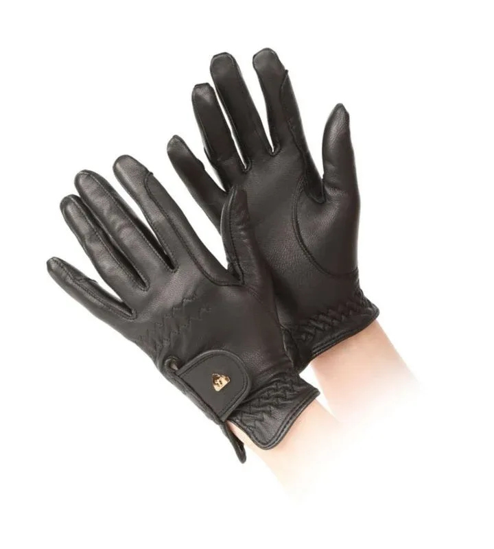 Aubrion Ladies Leather Riding Gloves - Image 2