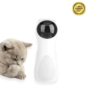 Automatic Laser Cat Toy – LED Red Light Bear Design
