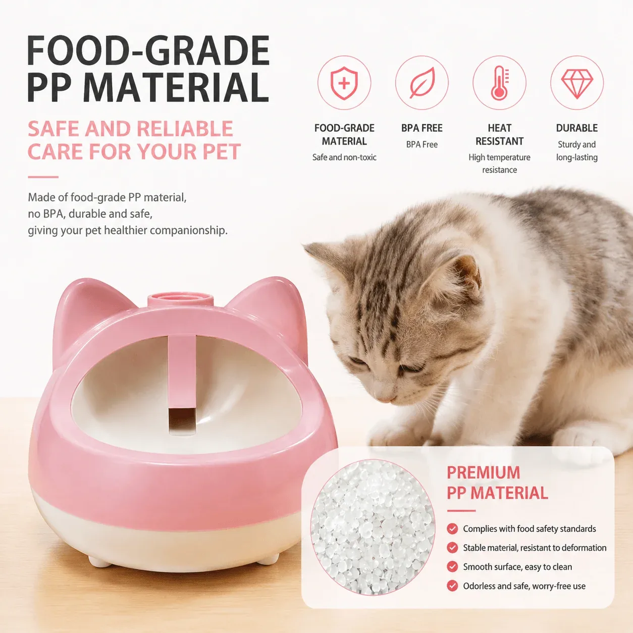 Automatic Self Refill Water Bowl for Cats & Dogs - Image 2