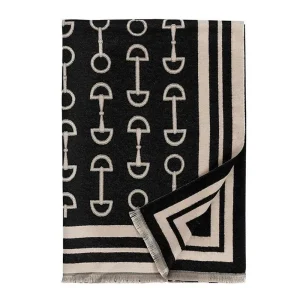 AWST Acrylic Cashmere Snaffle Bit Scarf