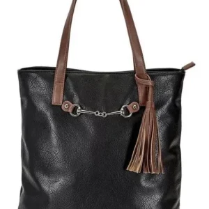 AWST International Snaffle Bit Tote Bag with Tassel