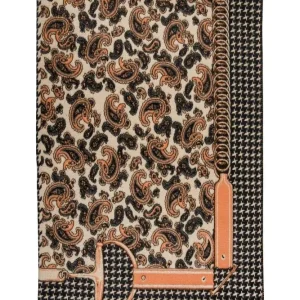 AWST Int'l Acrylic Cashmere Snaffle Bit and Houndstooth Scarf/Shawl
