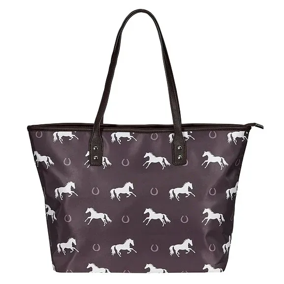 AWST Int'l "Lila" Horses & Horseshoes Handbag