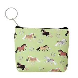 AWST Int'l "Lila" Pony Puff Coin Purses - Set of 12