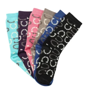 AWST Int'l Lucky Horseshoes Socks