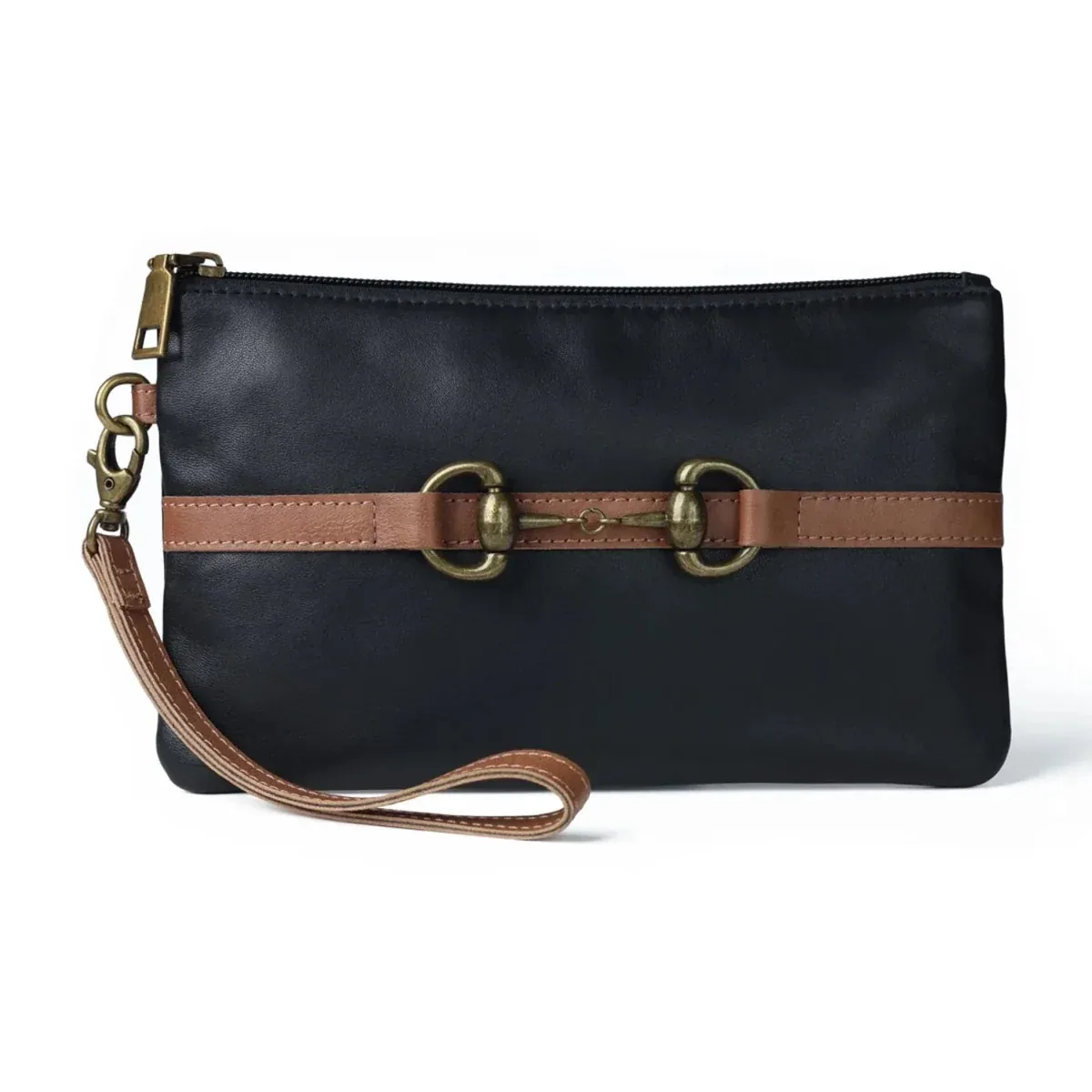 AWST Snaffle Bit Clutch Bag-Black - Image 2