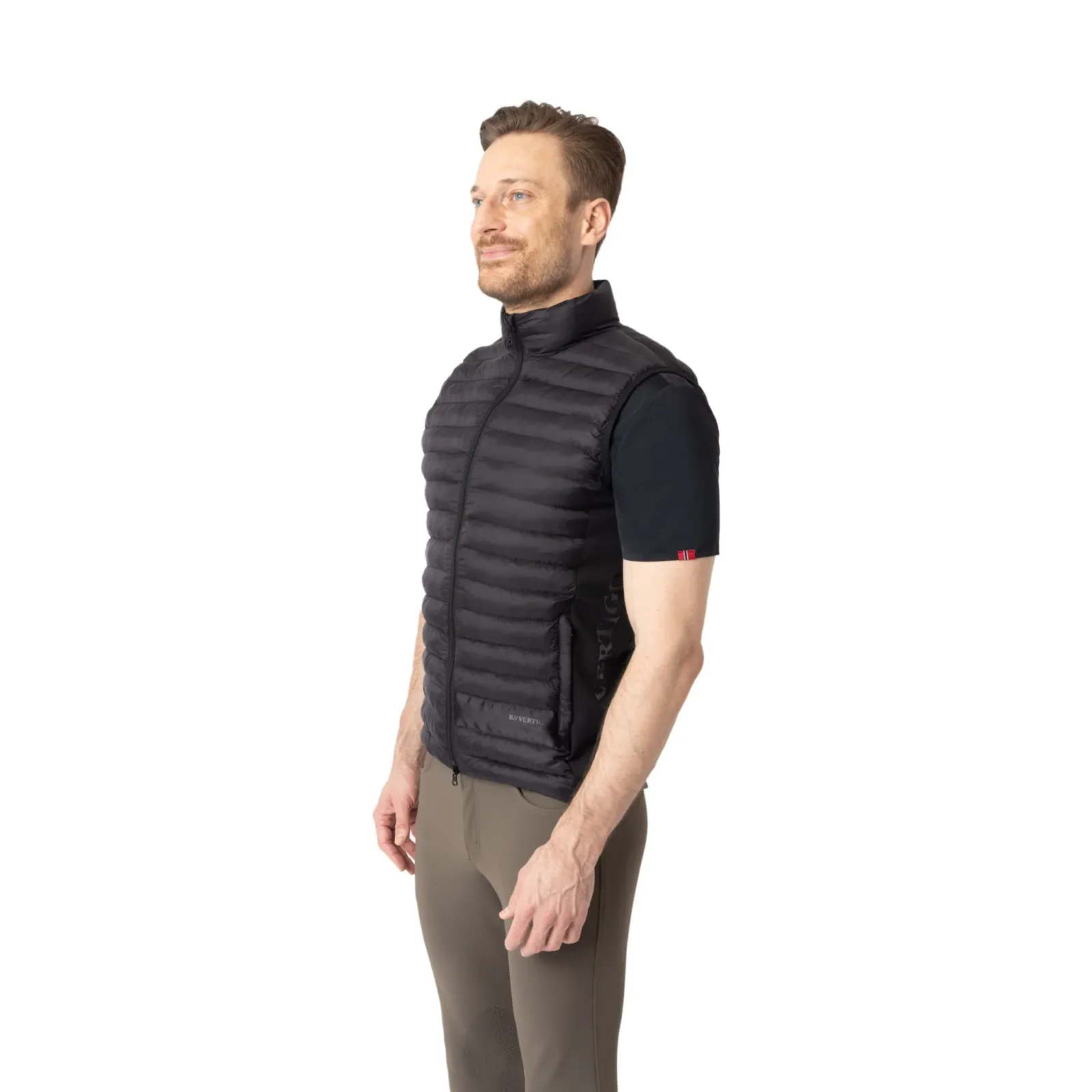 B Vertigo Simon Mens Light Padded Vest - Image 2