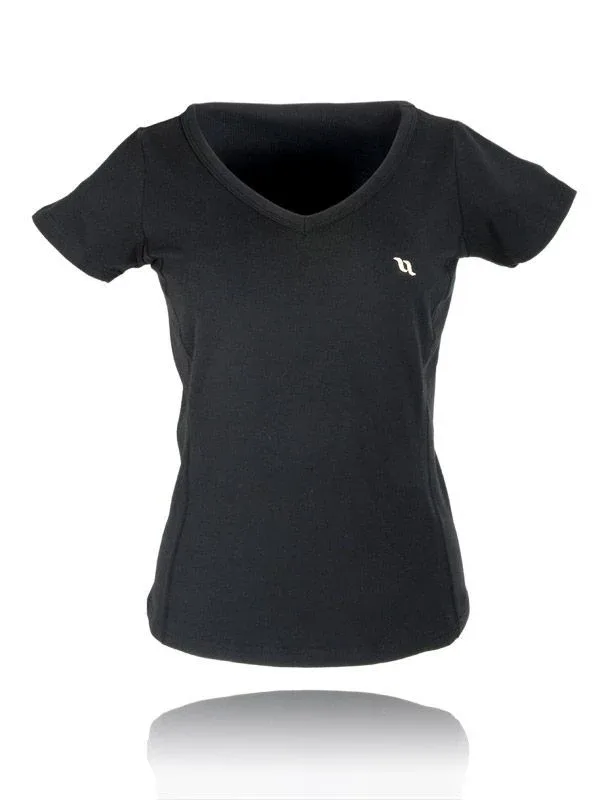 Back On Track Ladies V-Neck T-Shirt - Image 2