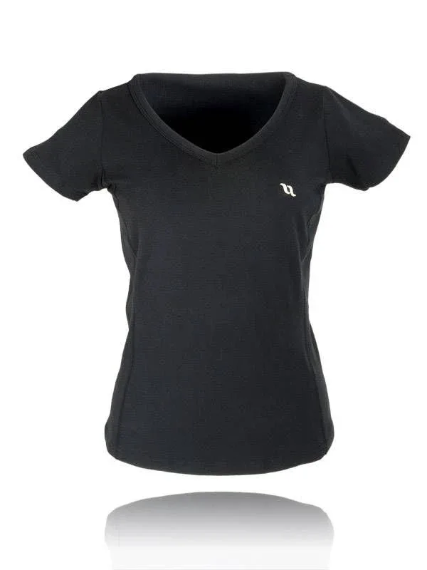 Back On Track Ladies V-Neck T-Shirt