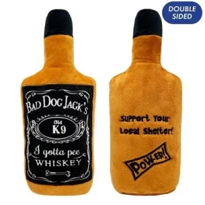 Bad Dog Jack's Whiskey Dog Toy Small (Double Sided)