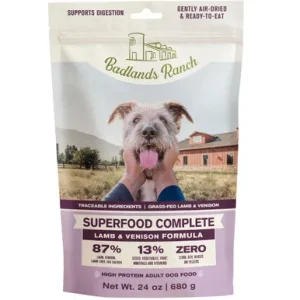 Badlands Ranch Superfood Complete Lamb & Venison Formula Gently Air